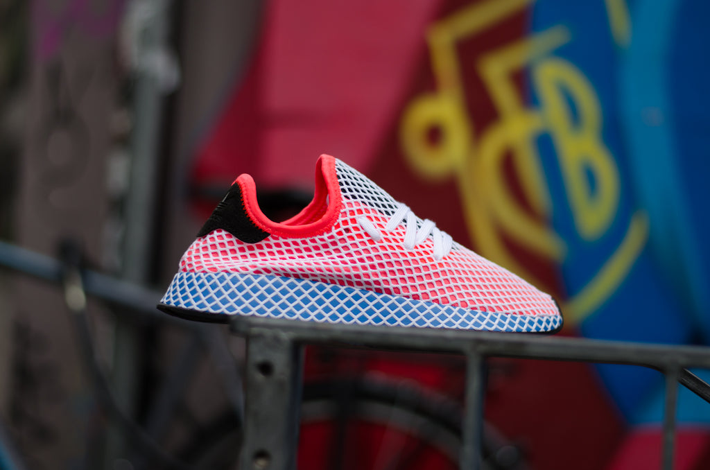 Adidas Deerupt Runner Solar Red/Blue Bird CQ2624