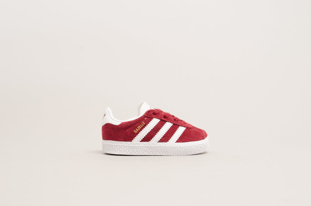 Adidas Gazelle I Burgundy/White CQ2925