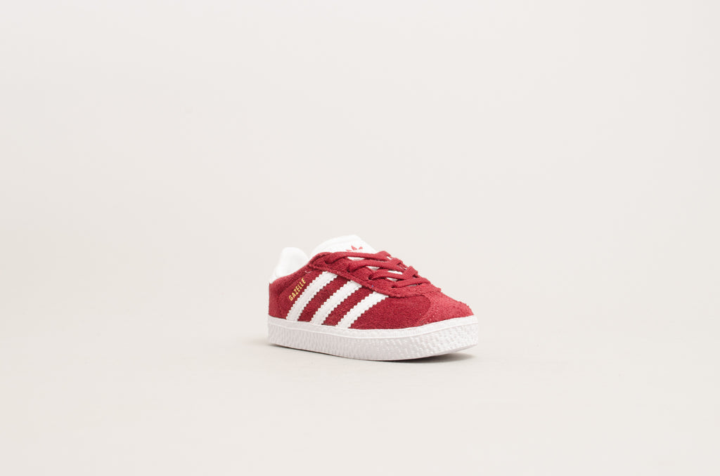 Adidas Gazelle I Burgundy/White CQ2925