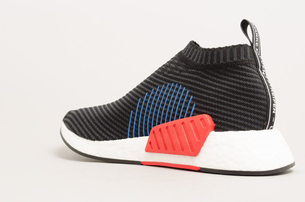 Adidas NMD_CS2 Primeknit "City Sock" Black/Blue/Red/White CQ2372