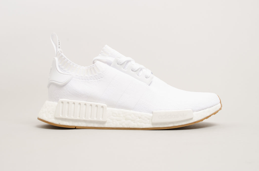 Adidas NMD_R1 Primeknit White Gum BY1888