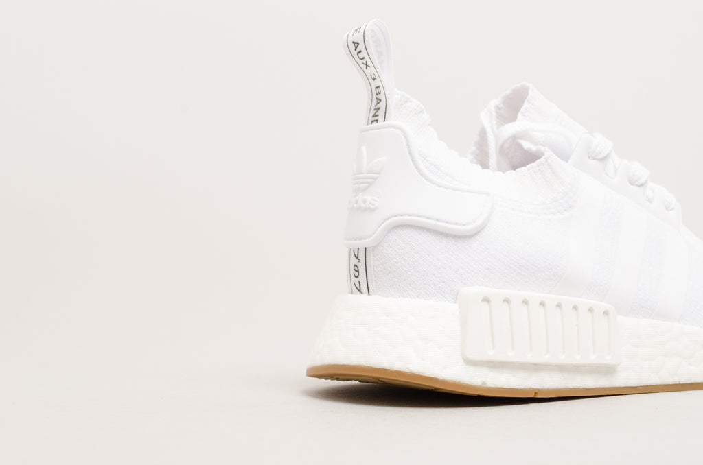 Adidas NMD_R1 Primeknit White Gum BY1888