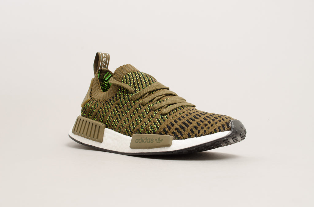 Adidas NMD R1 STLT Primeknit Trace Olive CQ2389