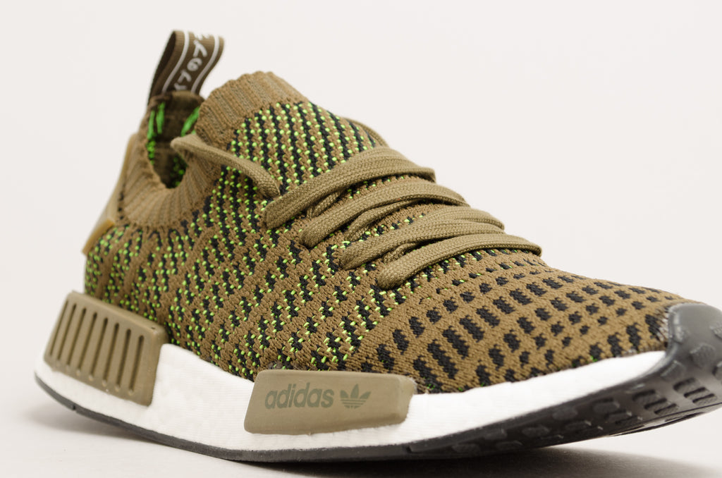 Adidas NMD R1 STLT Primeknit Trace Olive CQ2389