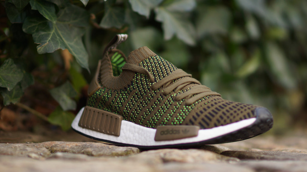 Adidas NMD R1 STLT Primeknit Trace Olive CQ2389