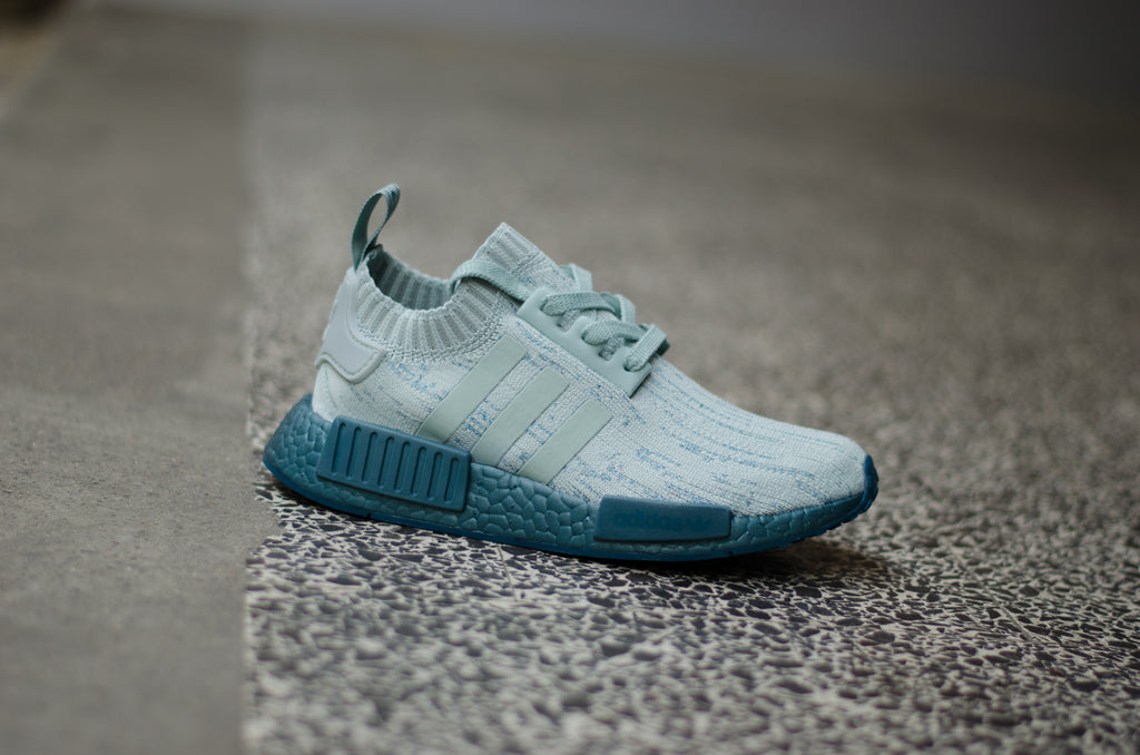 Adidas NMD_R1 PK Primeknit W Tactile Green "Sea Crystal" CG3601