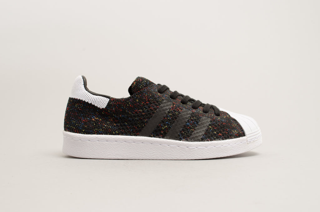 Adidas Superstar 80's Primeknit Black Multicolor S75844
