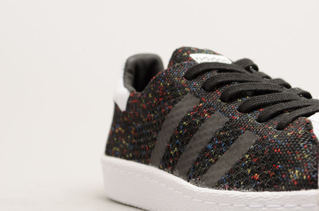Adidas Superstar 80's Primeknit Black Multicolor S75844