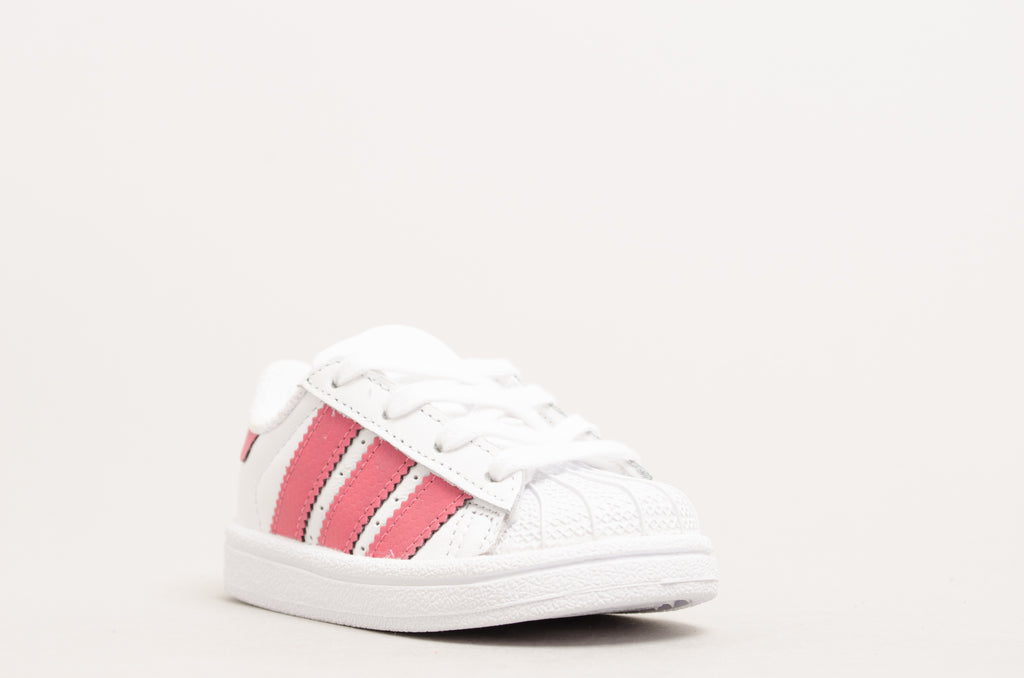 Adidas Superstar I Footwear White/Pink CQ2858