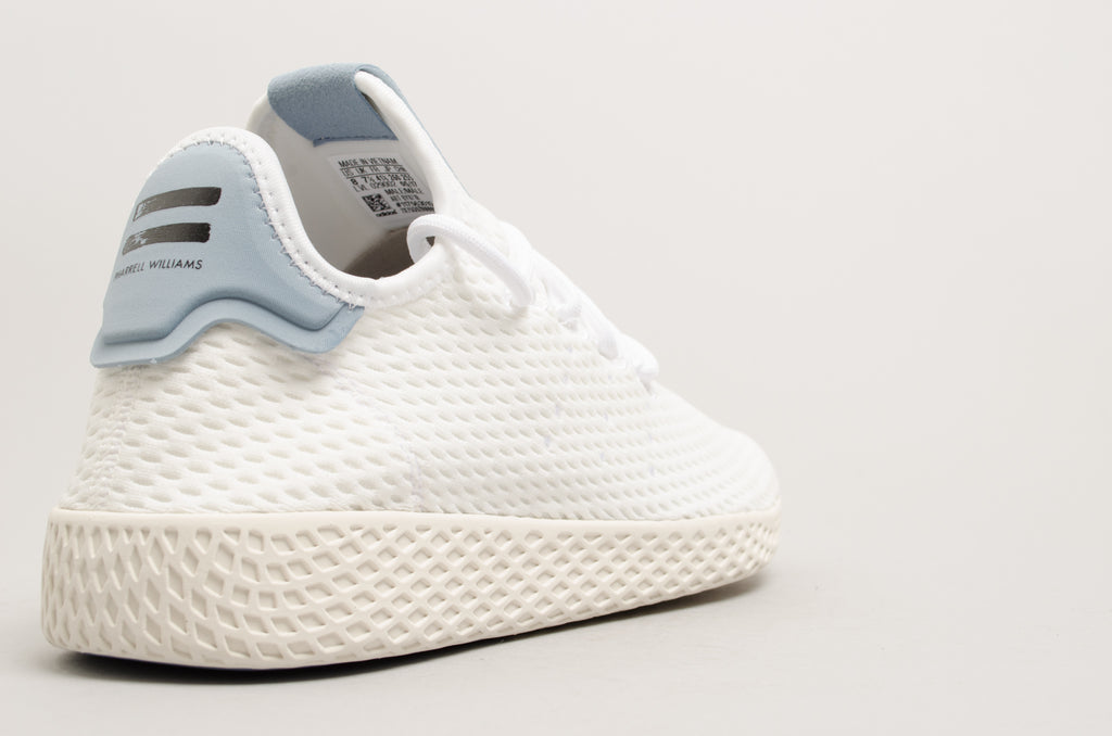 Adidas Pharell Williams Tennis White Tactile Blue Hu BY8718
