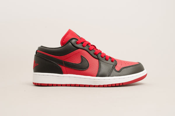 Air Jordan 1 Low ( Black / Red ) 553558-610