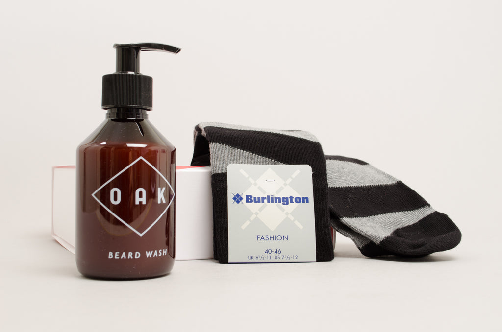 Burlington Oak From beard to toe Black/Grey 20479-3000