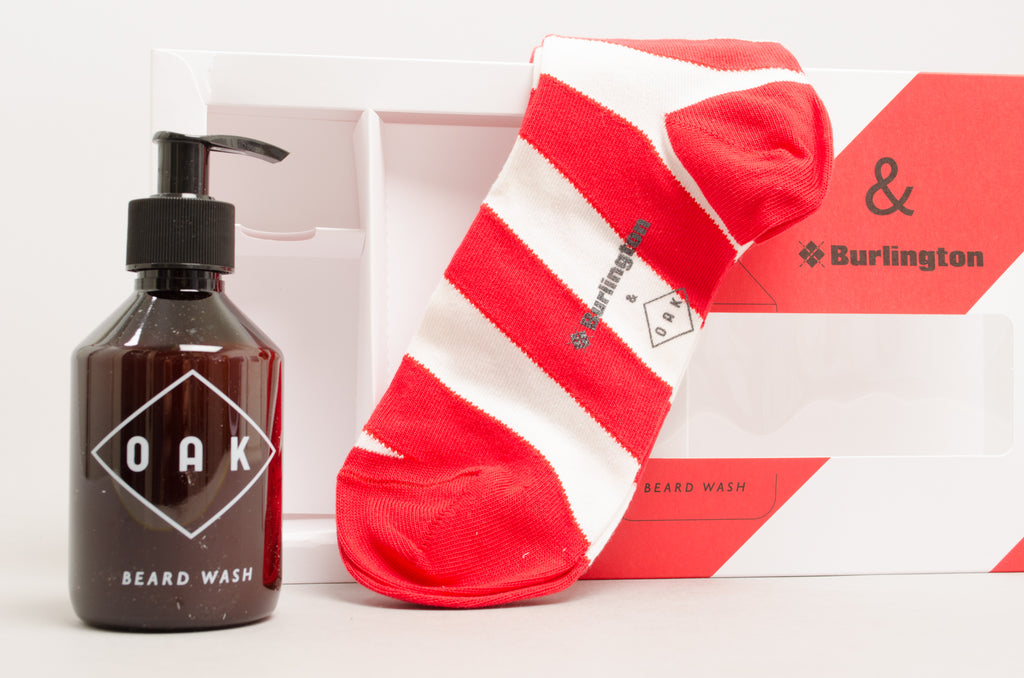 Burlington Oak From beard to toe Red/White 20479-8542
