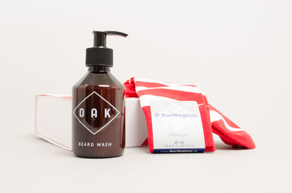 Burlington Oak From beard to toe Red/White 20479-8542
