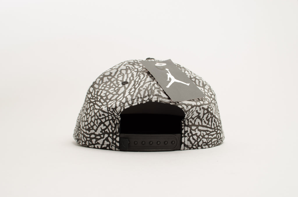 Reflective Elephant Print Snapback