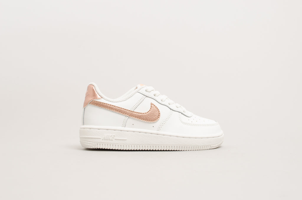 NIke Force 1 (PS) White Bronze 314220-129