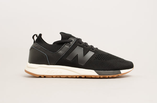 New Balance 247 "Knit" Black/White/Gum MRL247DB