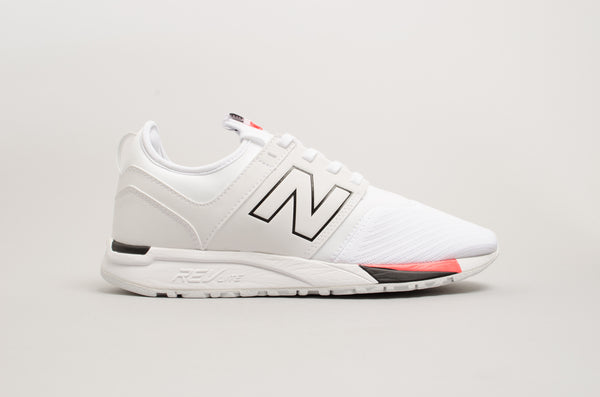 New Balance 247 White Black Solar Red MRL247WR