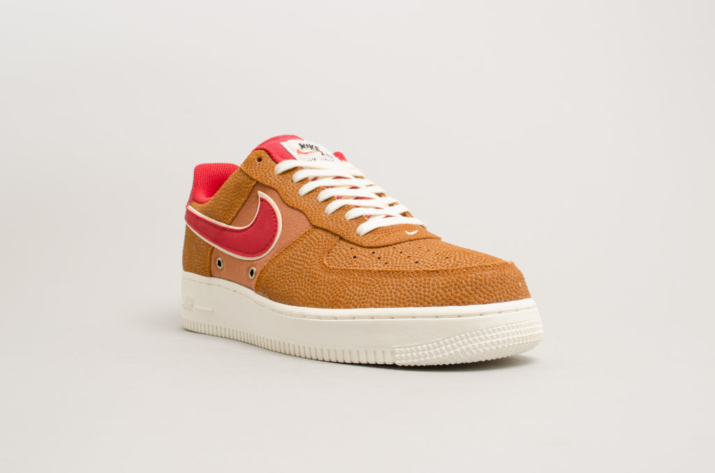 Nike Air Force 1 '07 LV8 Tawny Brown Red Basketball 718152-206