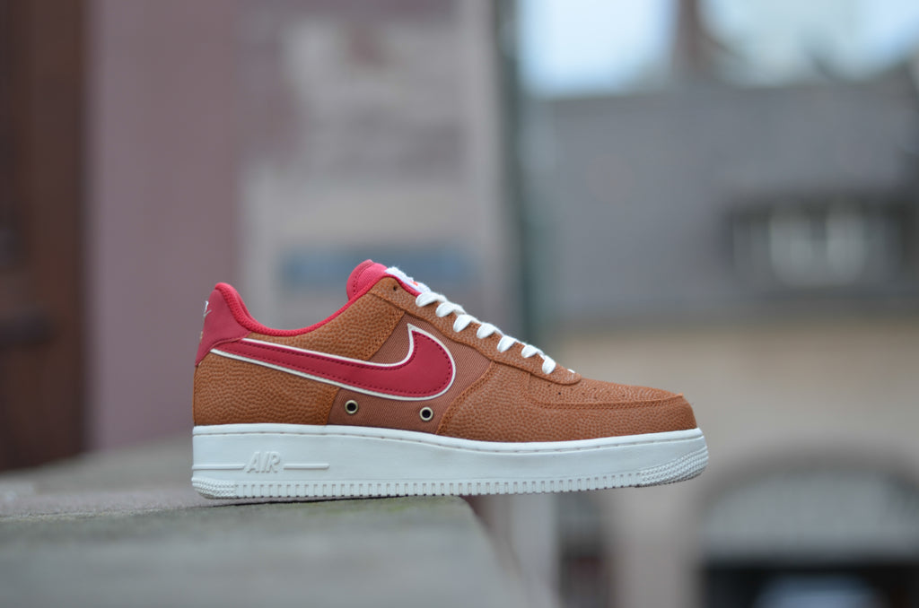 Nike Air Force 1 '07 LV8 Tawny Brown Red Basketball 718152-206