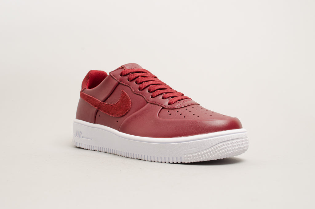 Nike Air Force 1 Ultraforce Leather Team Red Burgundy 845052-600