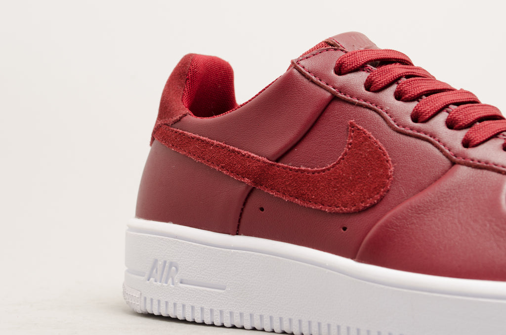 Nike Air Force 1 Ultraforce Leather Team Red Burgundy 845052-600