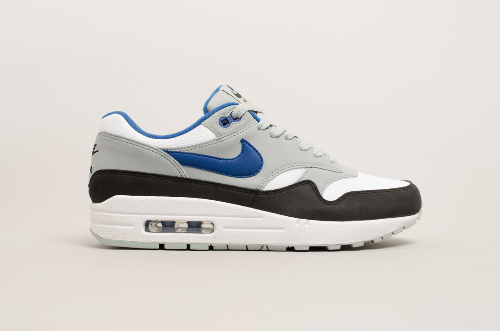 Nike Air Max 1 White Blue Light Pumice Black AH8145-102