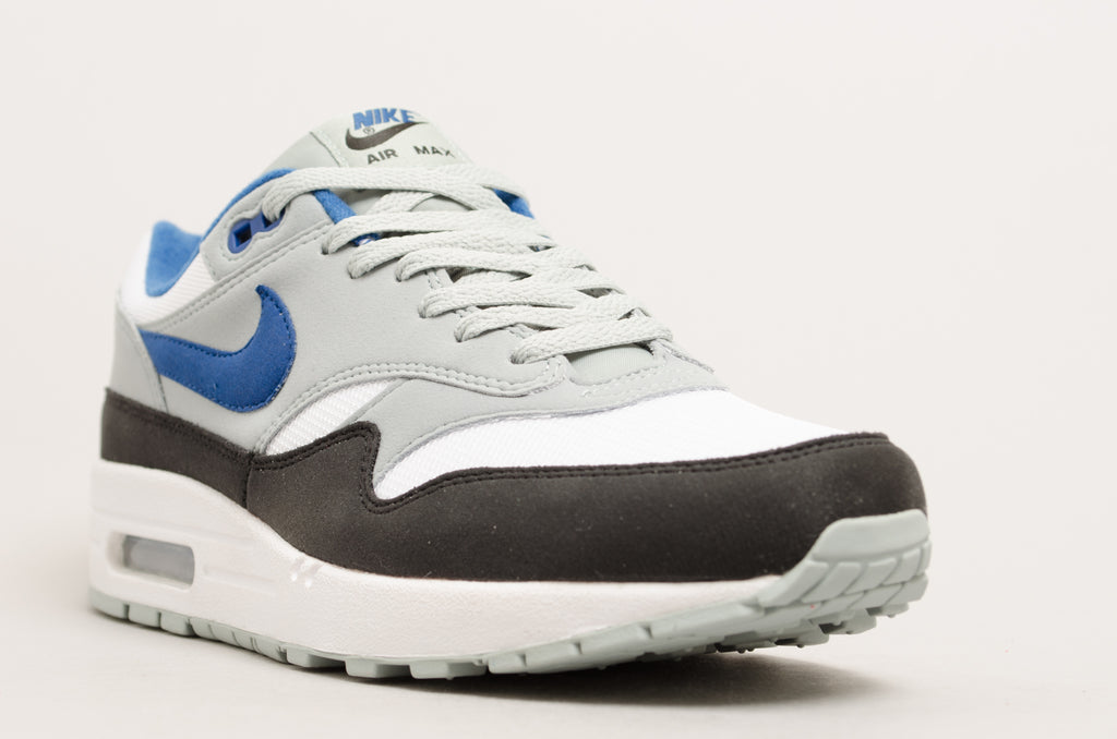 Nike Air Max 1 White Blue Light Pumice Black AH8145-102