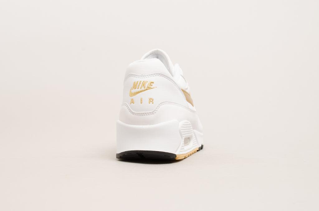 Nike Air Max 90/1 ( White / Metallic Gold ) AJ7695-102