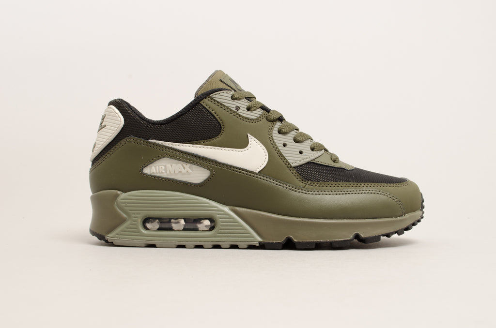 Nike Air Max 90 Essential Cargo Khaki Green/Black 537384-309