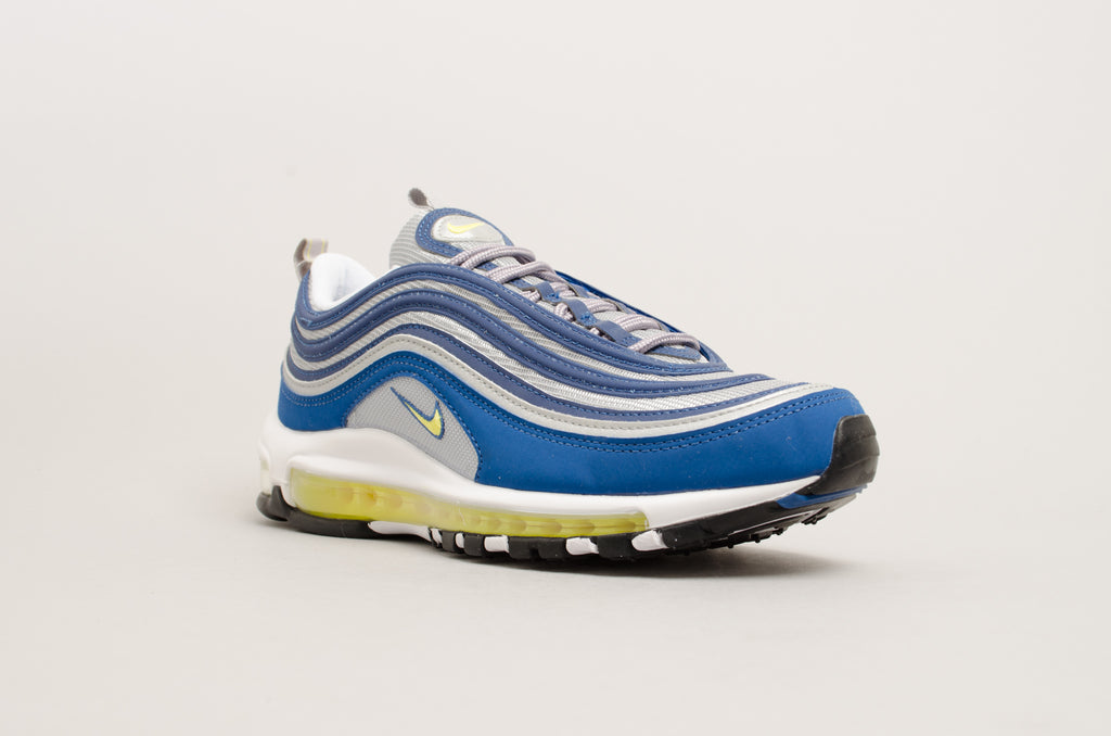 Nike Air Max 97 20th Anniversary 1997 OG Colorway Atlantic Blue/Voltage Yellow 921826-401