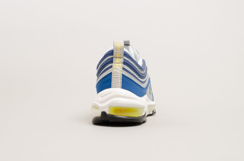 Nike Air Max 97 20th Anniversary 1997 OG Colorway Atlantic Blue/Voltage Yellow 921826-401