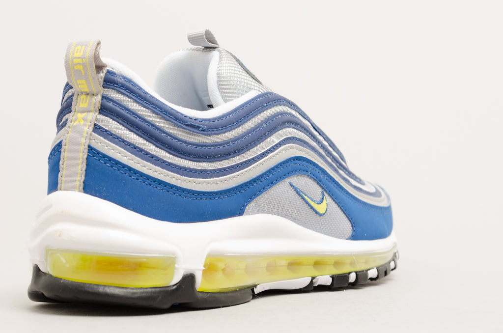 Nike Air Max 97 20th Anniversary 1997 OG Colorway Atlantic Blue/Voltage Yellow 921826-401