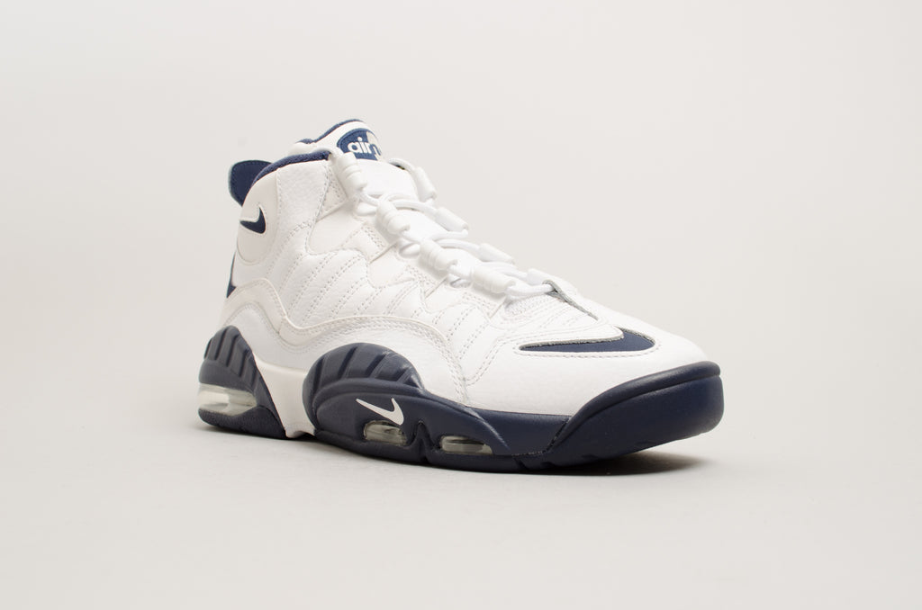 Nike Air Max Sensation CW Chris Webber White Navy Blue 805897-100