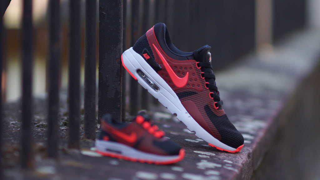 Nike Air Max Zero Essential Black Red Crimson 876070-007