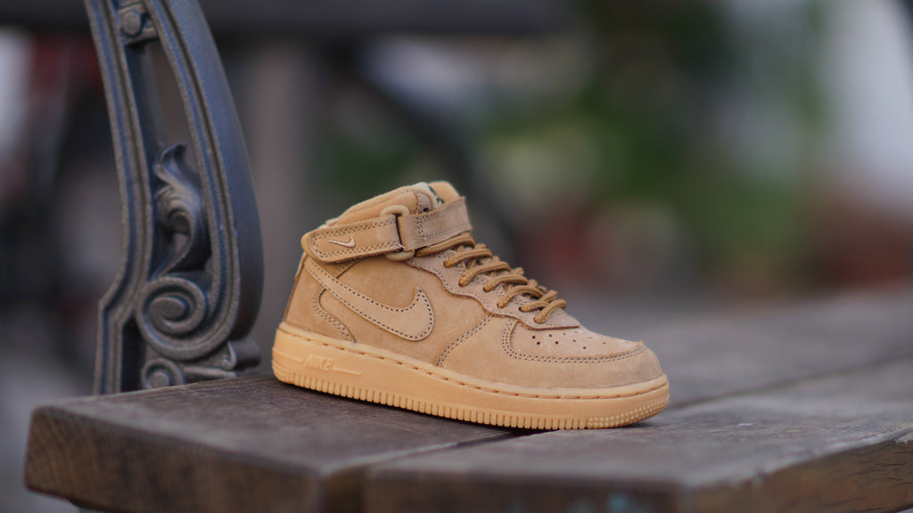 Nike Force 1 Mid WB (PS) Flax AH0756-203
