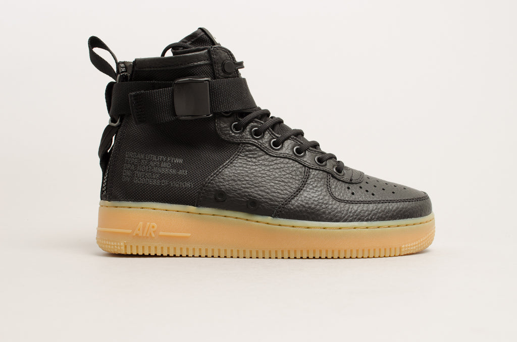 Nike Special Force Air Force 1 Mid Black/Gum 917753-003