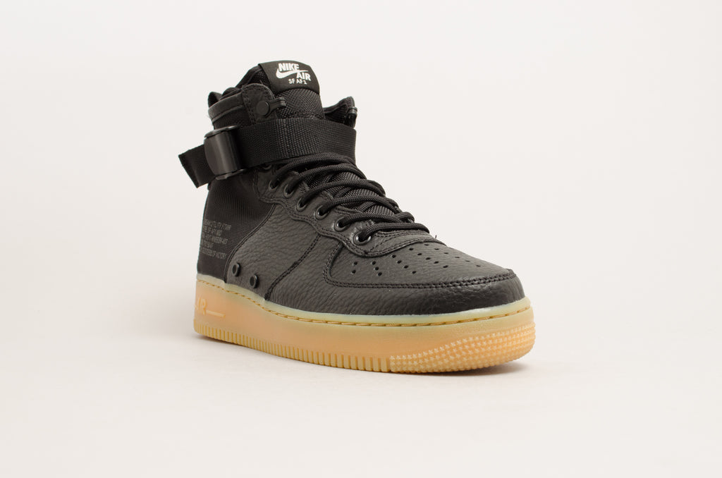 Nike Special Force Air Force 1 Mid Black/Gum 917753-003