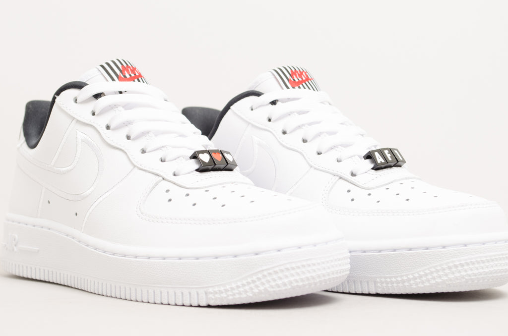 Nike Women's Air Force 1 '07 Special Edition Luxe White/Black AJ0867-100