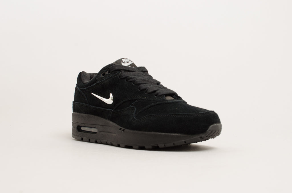Nike Women's Air Max 1 Premium SC "Midnight Diamond" "Jewel" "Mini Swoosh" Black AA0512-001