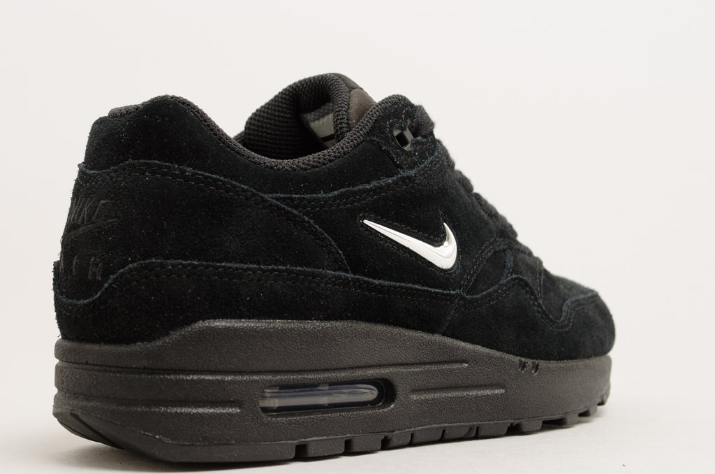 Nike Women's Air Max 1 Premium SC "Midnight Diamond" "Jewel" "Mini Swoosh" Black AA0512-001