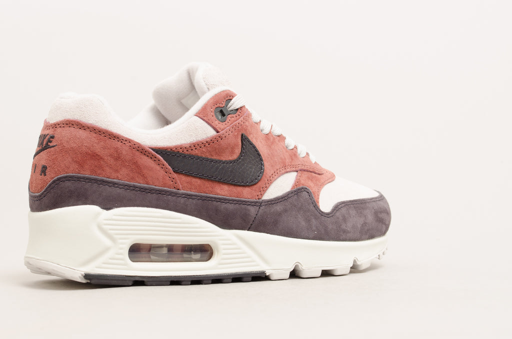 Nike Women's Air Max 90/1 ( Red Sepia / Oil Grey ) AQ1273-200