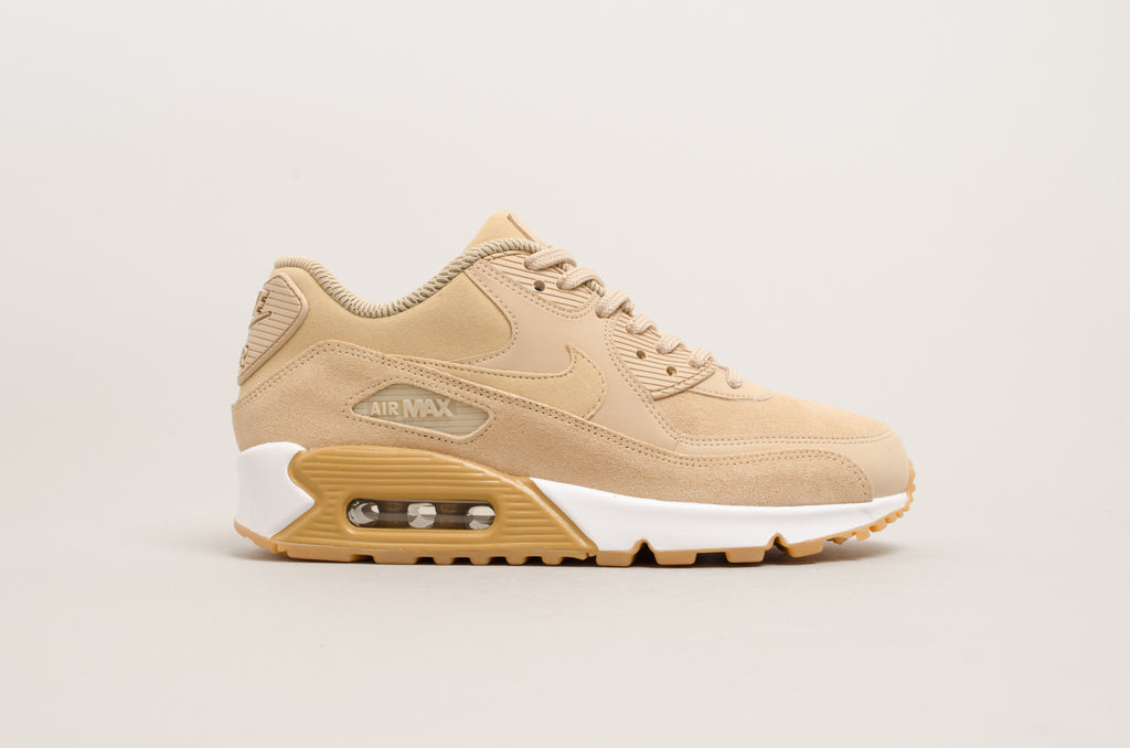 Nike Women's Air Max 90 Special Edition Mushroom/White/Gum 881105-200
