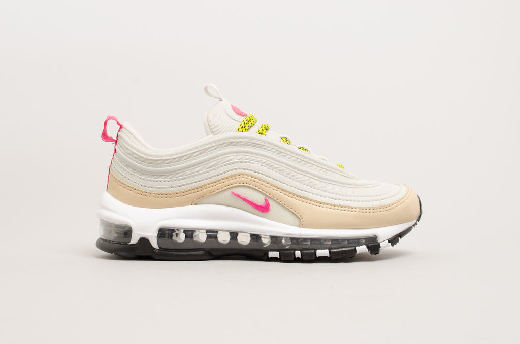 Nike Women's Air Max 97 Light Bone/Deadly Pink 921733-004