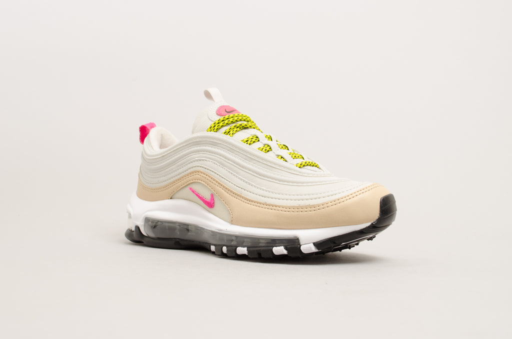 Nike Women's Air Max 97 Light Bone/Deadly Pink 921733-004
