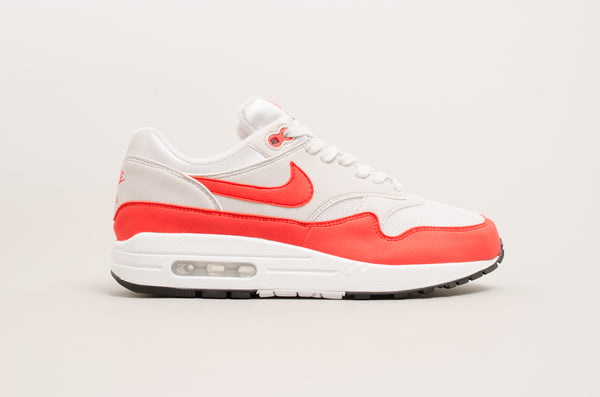 Nike Women's Air Max 1 Vast Grey / Habanero Red 319986-035