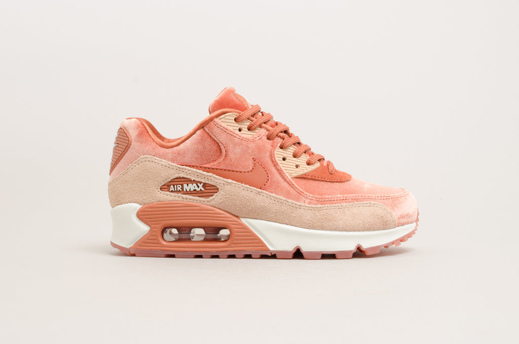 Nike Women's Air Max 90 Luxe "Velvet Pack" Dusty Peach 898512-201