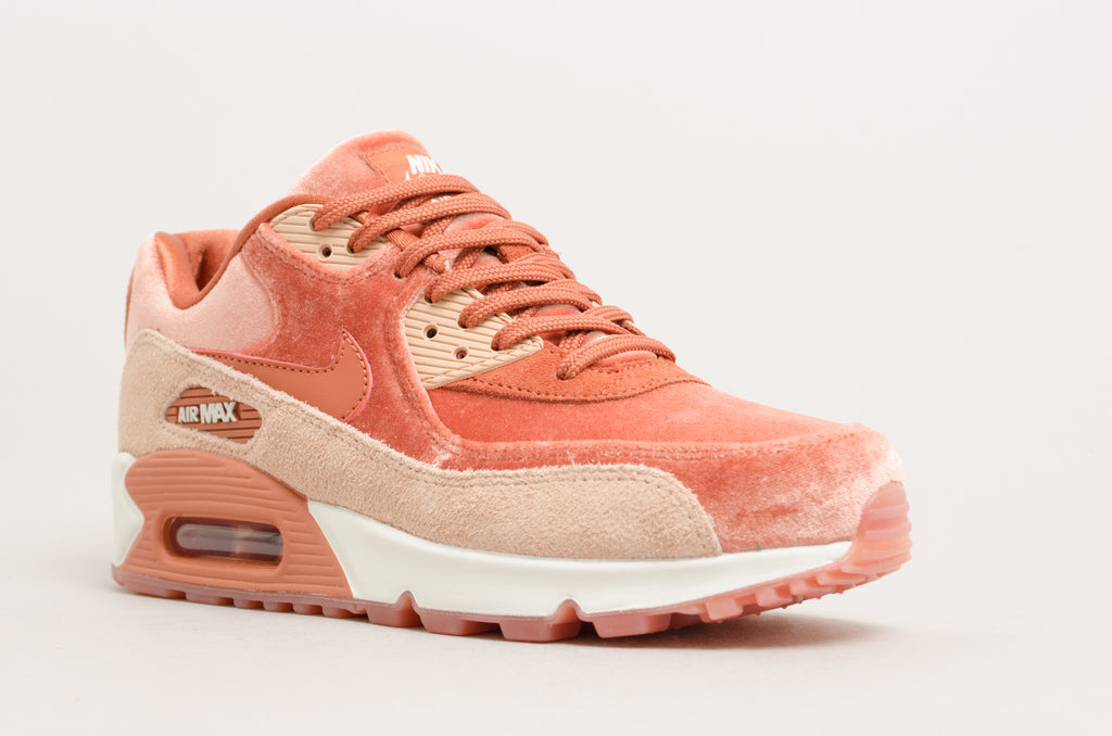 Nike Women's Air Max 90 Luxe "Velvet Pack" Dusty Peach 898512-201