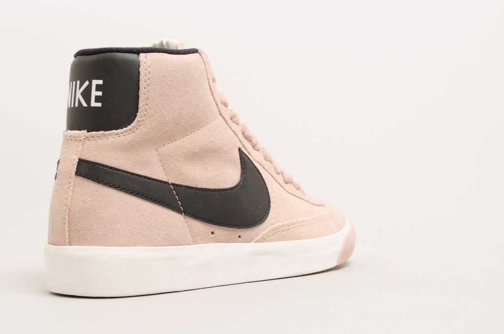 Nike Women's Blazer Mid Suede Vintage Particle Pink/White/Black 917862-601