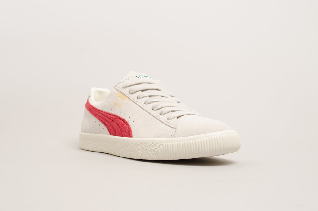 Puma Clyde From The Archive Grey/Burgundy 365319-01
